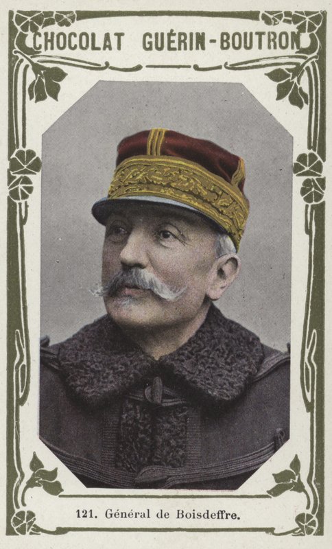 De Boisdeffre tábornok (színes fotó) alkotó: French School