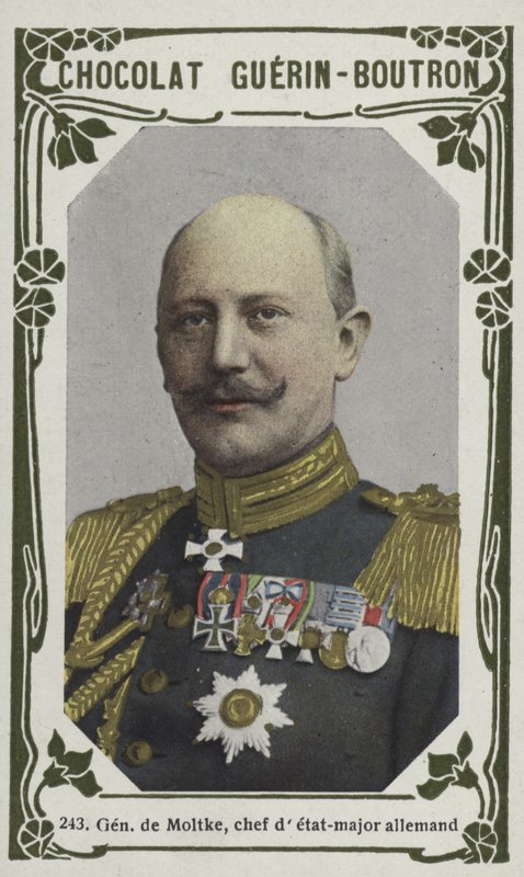 de Moltke tábornok, német vezérkari főnök (színes fotó) alkotó: French School