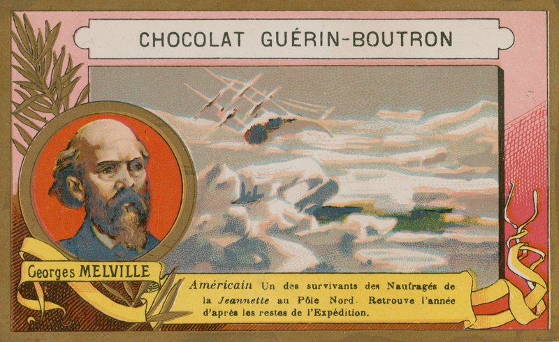 George Melville amerikai haditengerészeti tiszt és sarkvidéki felfedező alkotó: French School