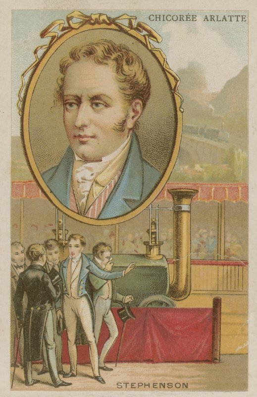 George Stephenson angol mérnök alkotó: French School