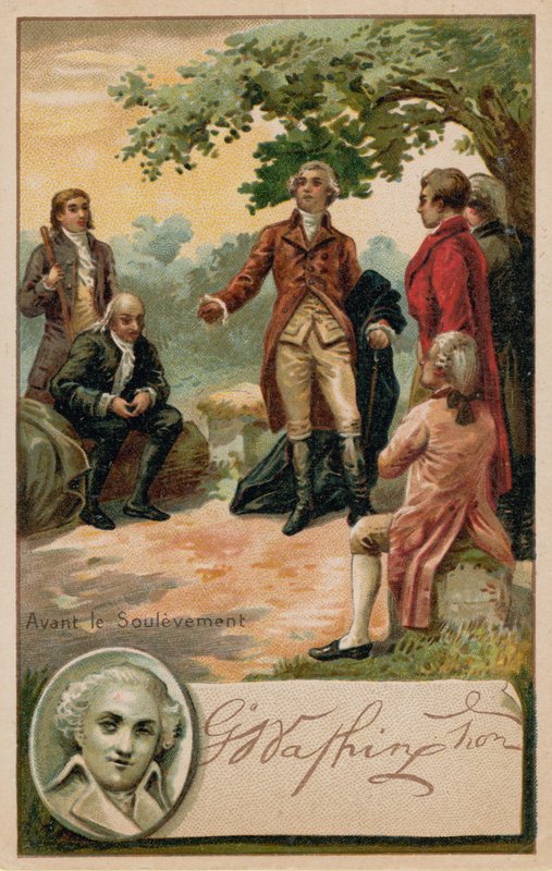 George Washington az amerikai forradalom előtt alkotó: French School
