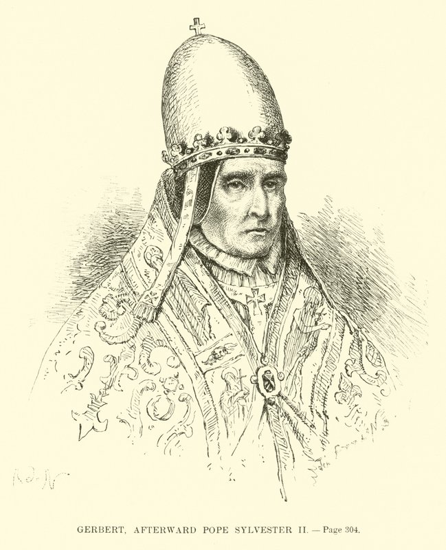 Gerbert, majd Szilveszter pápa II alkotó: French School