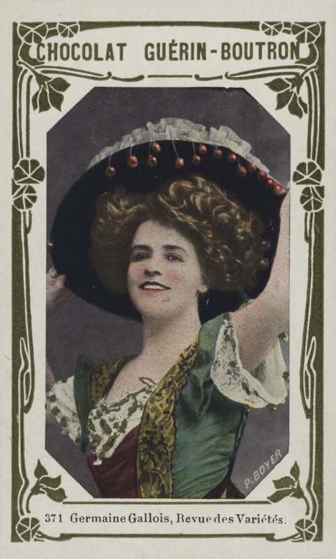 Germaine Gallois, Revue des Varietes (színes fotó) alkotó: French School