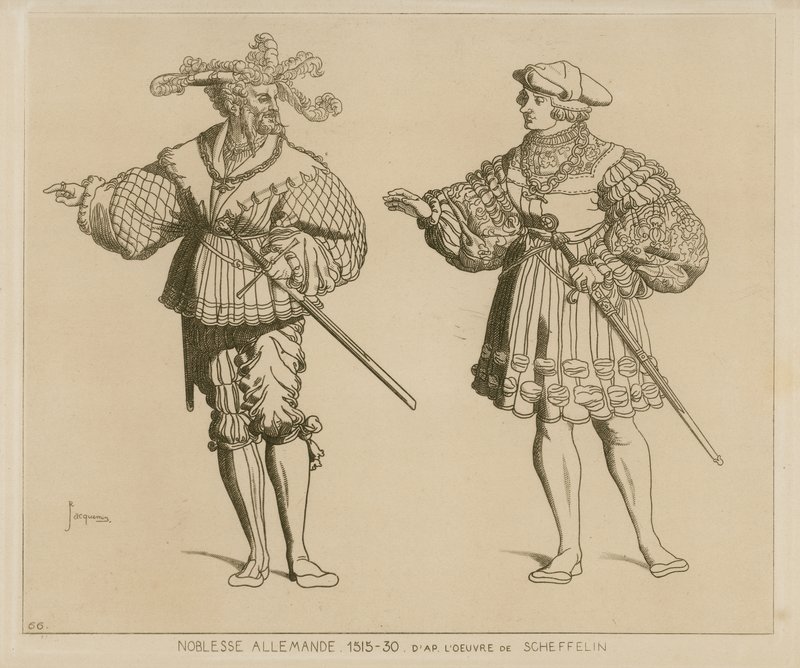 német nemesség, 1515-30 alkotó: French School