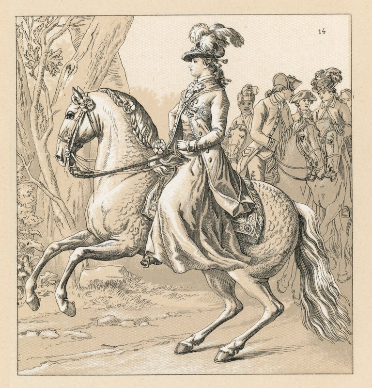Németország XVII-XVIII. századi jelmez alkotó: French School