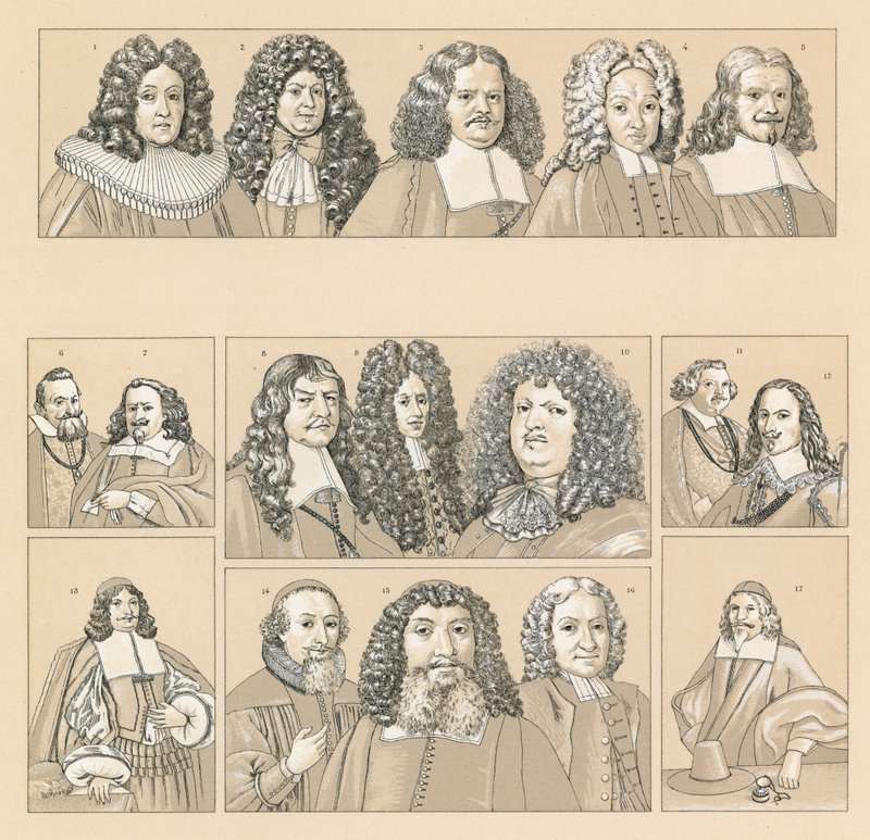 Németország XVII-XVIII. századi jelmez alkotó: French School