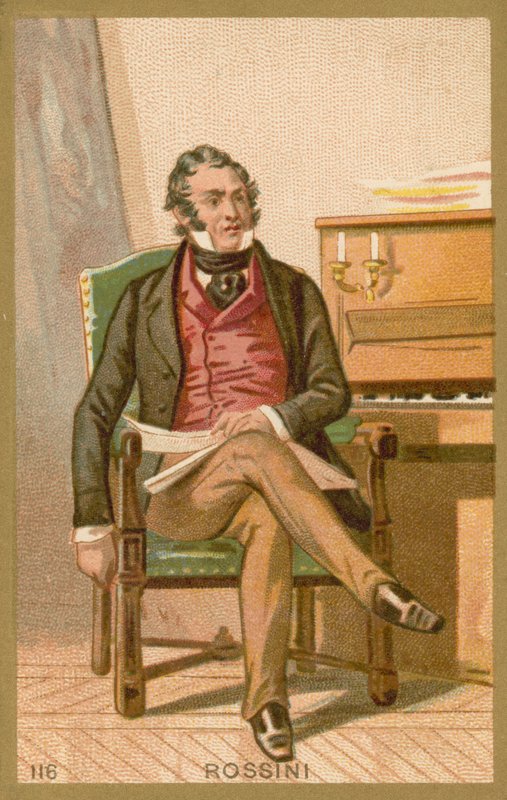 Gioachino Rossini olasz zeneszerző alkotó: French School
