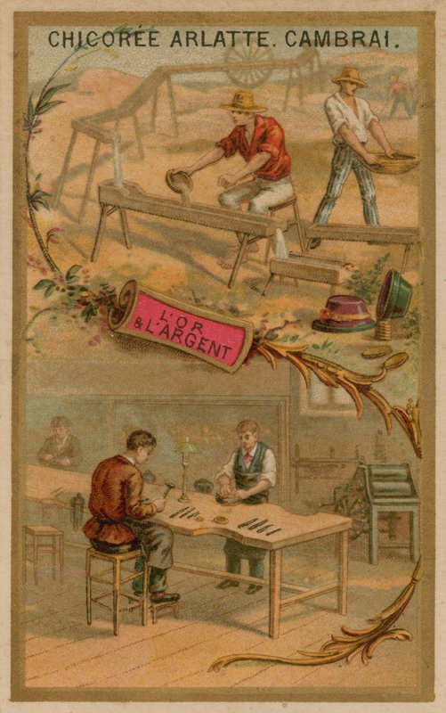 Arany- és ezüstipar alkotó: French School