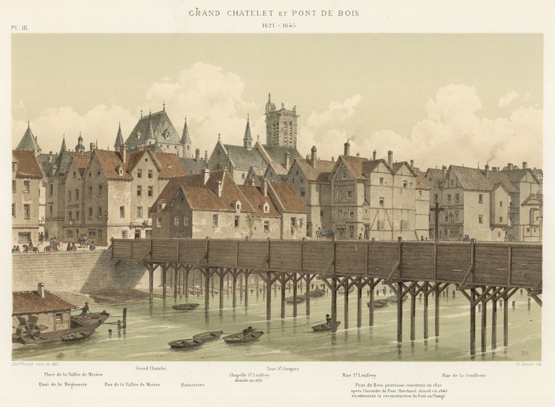Grand Chatelet és Fahíd, 1621-1645 alkotó: French School