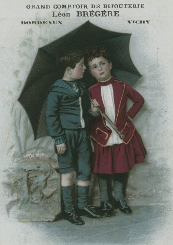 Nagy ékszerpult, Leon Bregere, Bordeaux, Vichy alkotó: French School