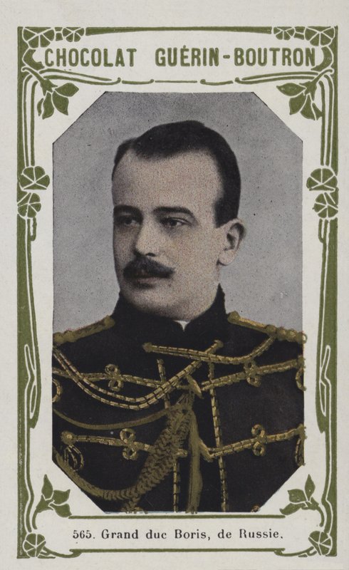 Borisz orosz nagyherceg (színes fotó) alkotó: French School