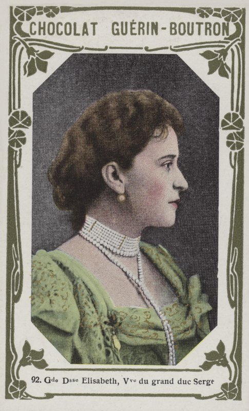 Erzsébet nagyhercegnő, Serge nagyherceg özvegye (színes fotó) alkotó: French School