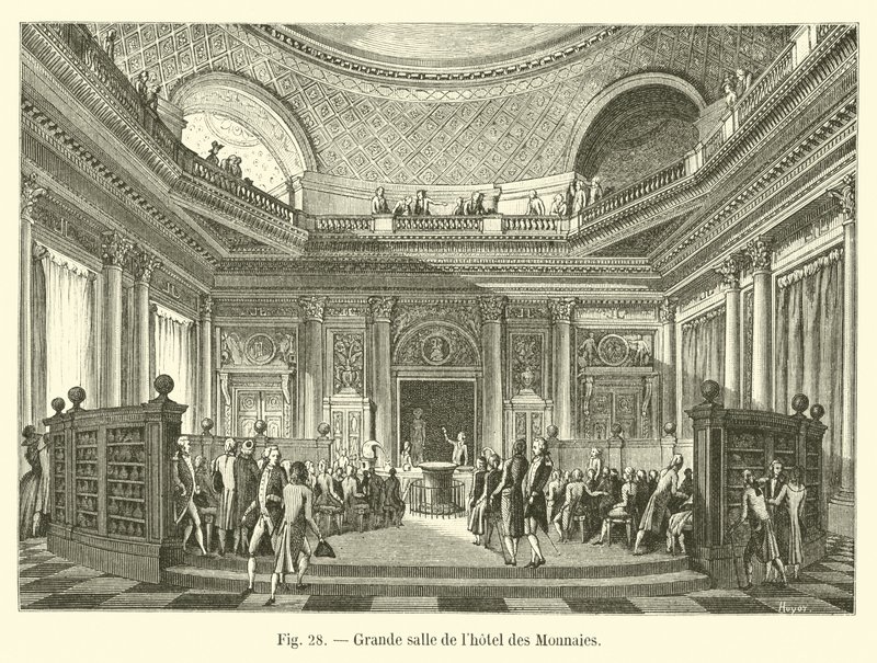 A Hotel des Monnaies nagyterme alkotó: French School