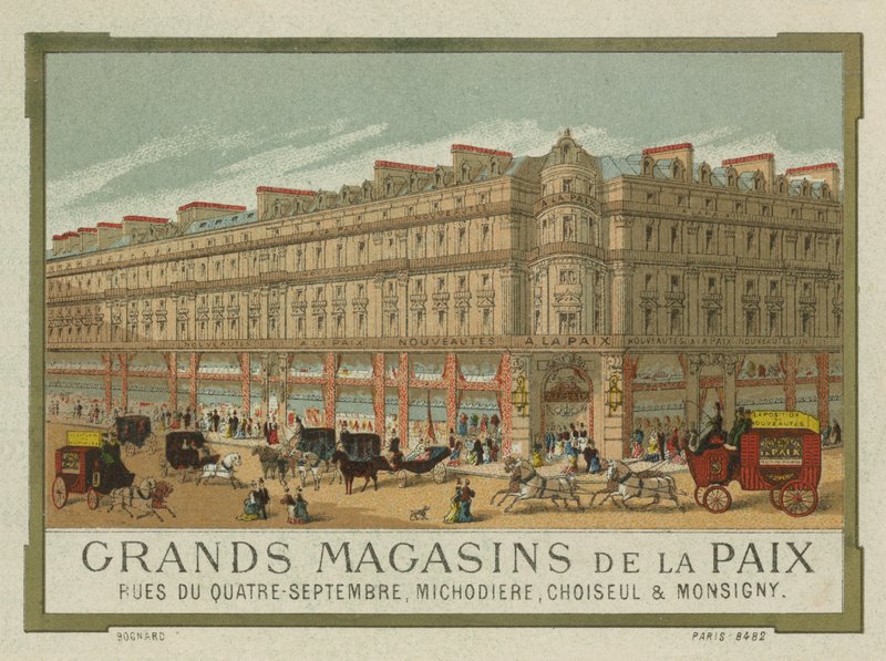 Grands Magasins de la Paix, Párizs alkotó: French School