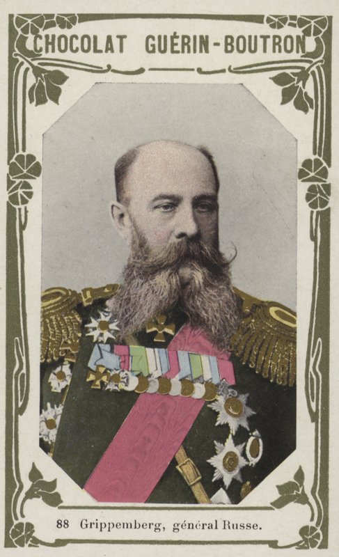 Grippemberg, Russe tábornok (színes fotó) alkotó: French School