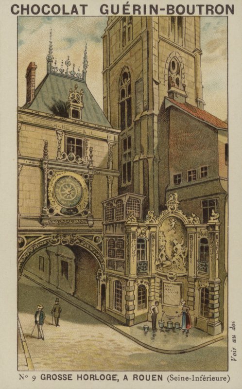 Big Clock, Rouen, Szajna-Inferior alkotó: French School