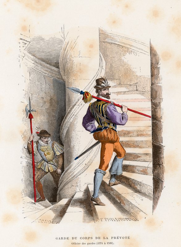 Őrség, 1574-1589 alkotó: French School