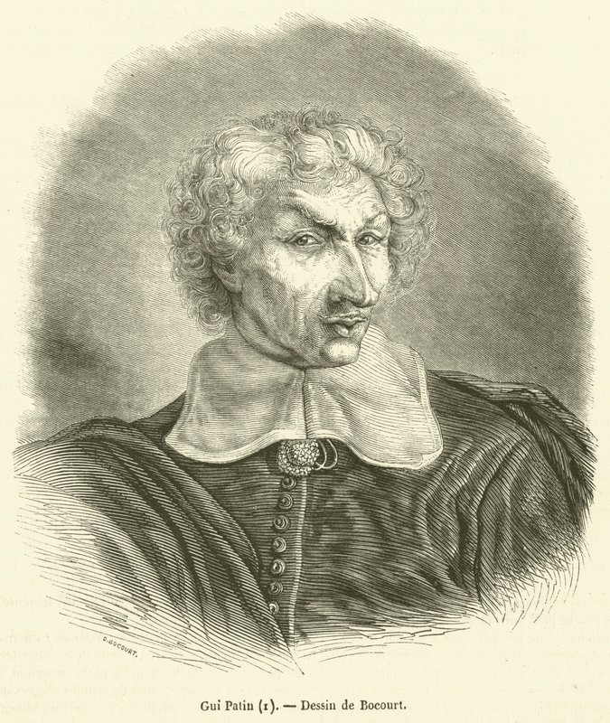 Gui Patin (metszet) alkotó: French School