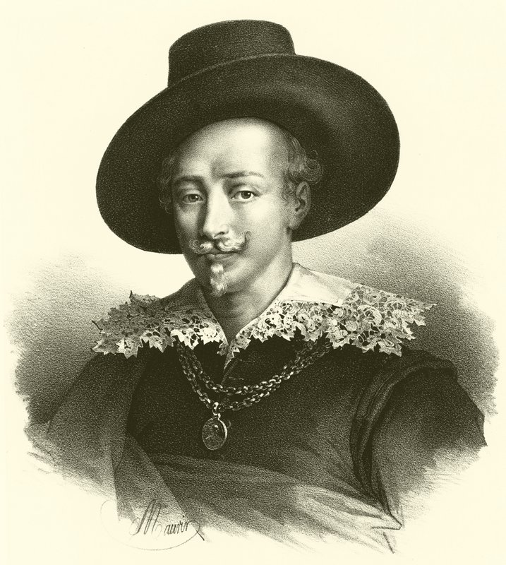 Guido Reni, portré (metszet) alkotó: French School