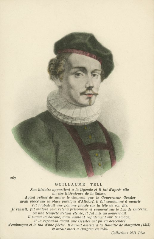 Tell Vilmos (színes litográfia) alkotó: French School