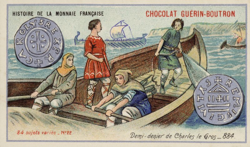 Kövér Károly fele deniere, 884 (chromolitho) alkotó: French School