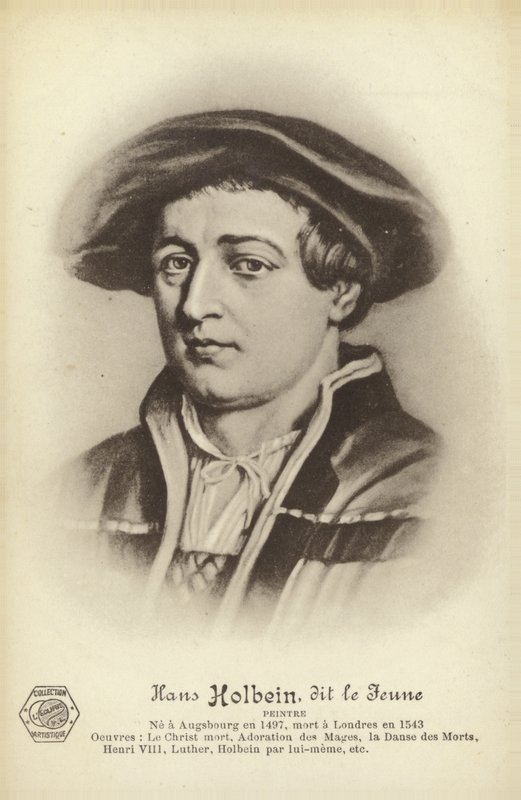 Hans Holbein, az ifjabb, német festő (litho) alkotó: French School
