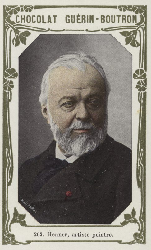 Henner, festő (színes fotó) alkotó: French School