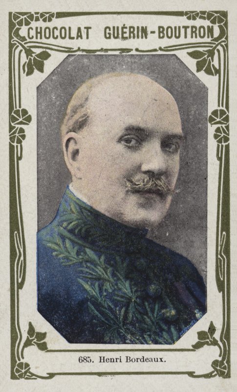 Henri Bordeaux (színes fotó) alkotó: French School