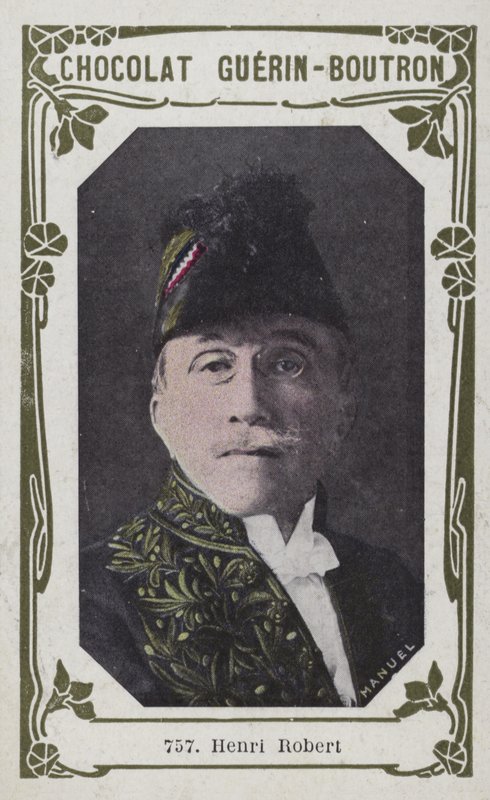 Henri Robert (színes fotó) alkotó: French School
