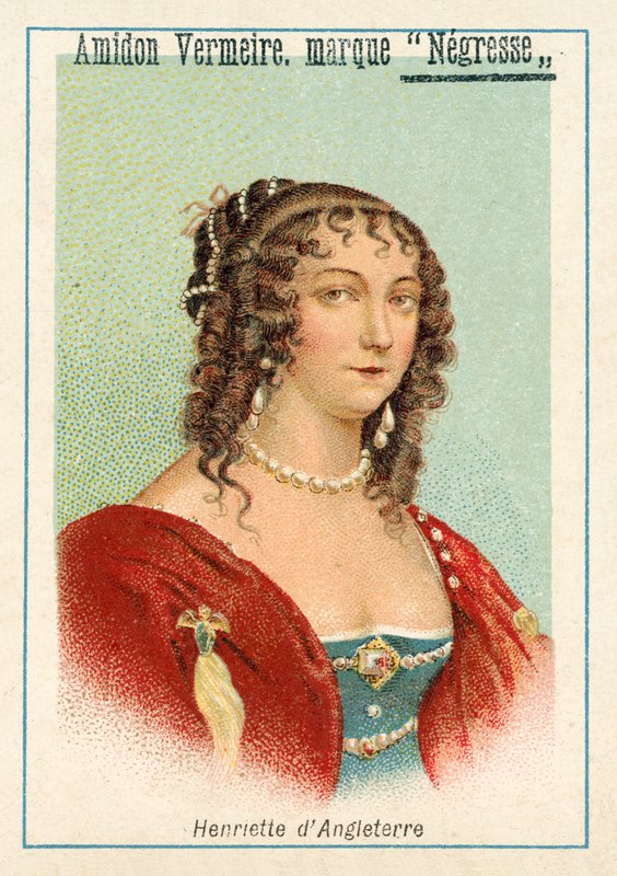 Angliai Henrietta (chromolitho) alkotó: French School