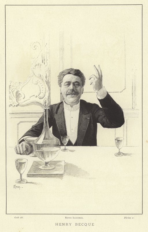 Henry Becque francia drámaíró alkotó: French School