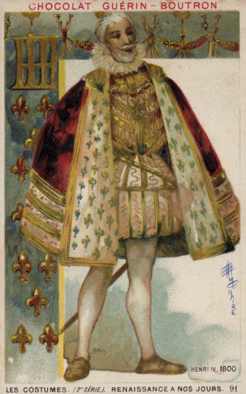 IV. Henrik francia, 1600 alkotó: French School
