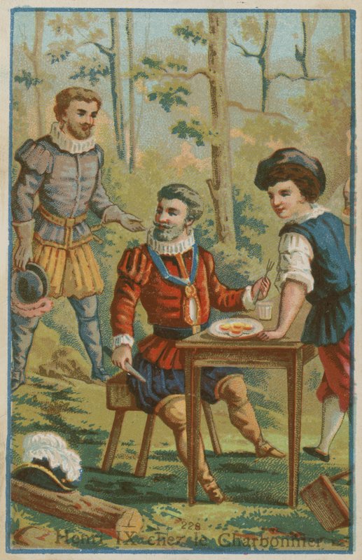 Henrik IX alkotó: French School