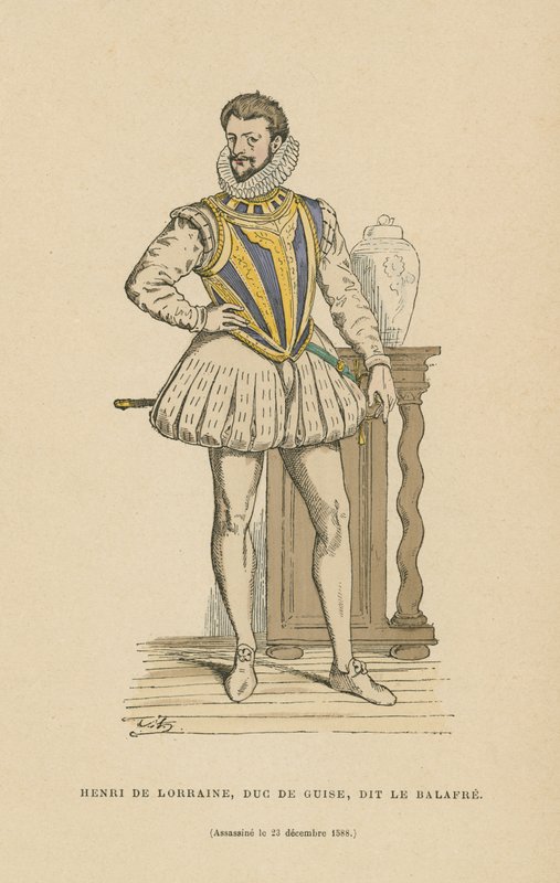 I. Henrik, Guise hercege alkotó: French School