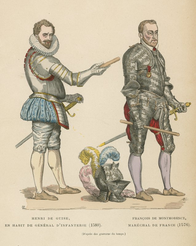 I. Henrik, Guise hercege és Francois de Montmorency, Franciaország marsallja alkotó: French School