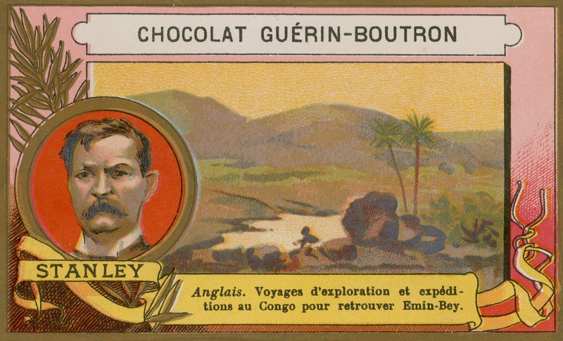 Henry Morton Stanley, a 19. századi brit felfedező alkotó: French School