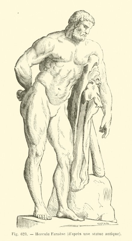 Hercule Farnese (metszet) alkotó: French School