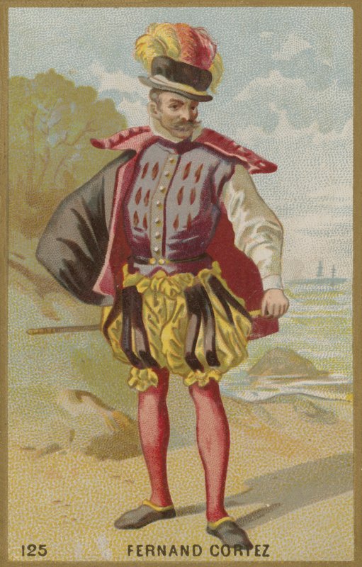 Hernan Cortes spanyol hódító alkotó: French School