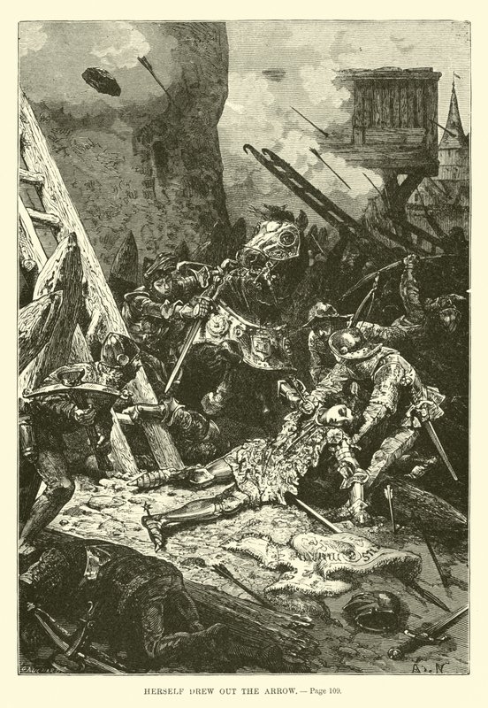 Ő maga húzta ki a nyilat alkotó: French School