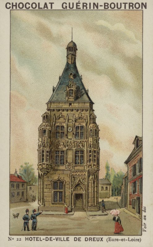 Dreux városháza, Eure-et-Loire alkotó: French School