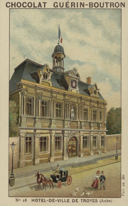 Troyes városháza, Aube alkotó: French School