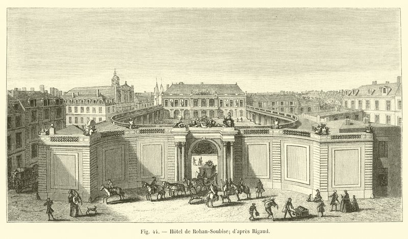 Hotel de Rohan-Soubise; Rigaud után alkotó: French School