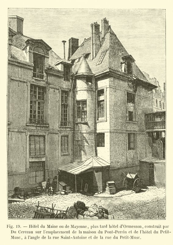 Hotel du Maine vagy de Mayenne, később Hotel d