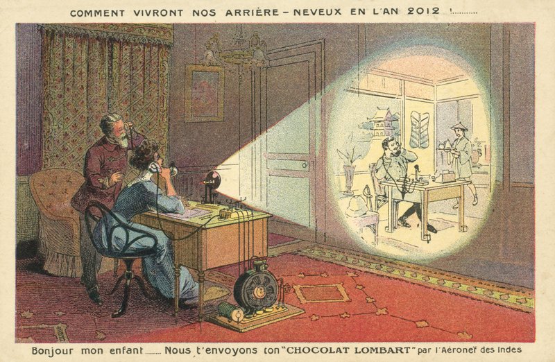 Hogyan fognak élni az emberek 2012-ben (színes litó) alkotó: French School