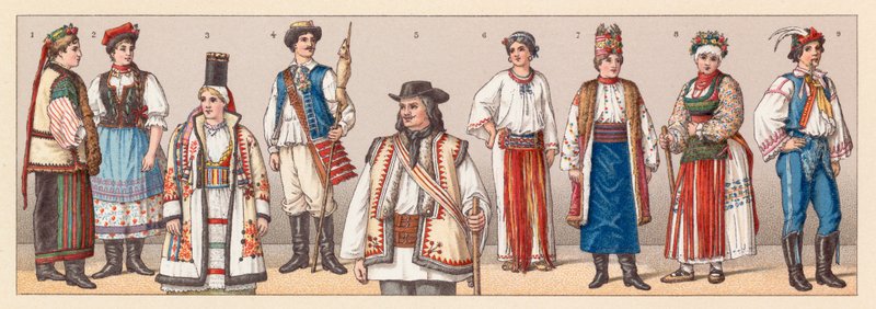 Magyarország és Horvátország jelmez alkotó: French School