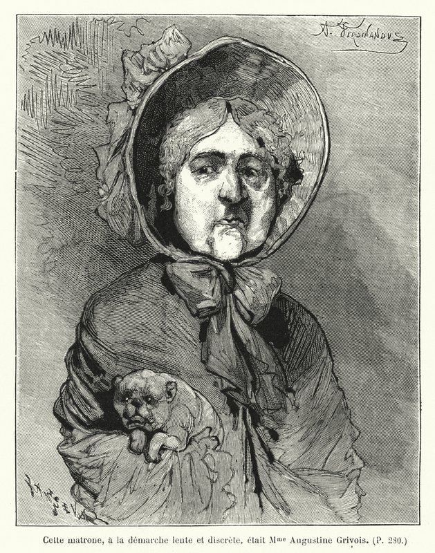 Illusztráció Le Juif Erranthez (metszet) alkotó: French School