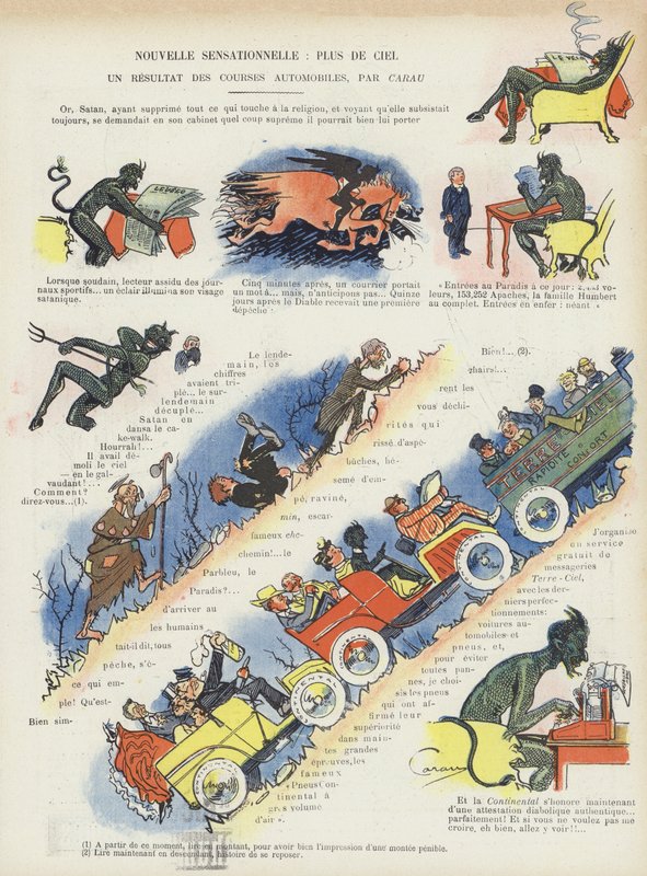 Illusztráció a Le Rire-hez (színes litó) alkotó: French School