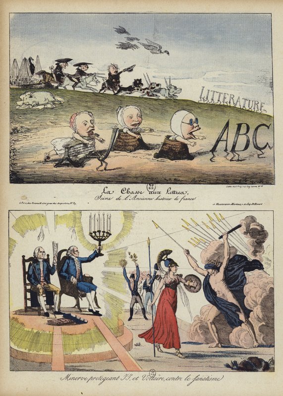 Illusztráció a Le Rire-hez (színes litó) alkotó: French School