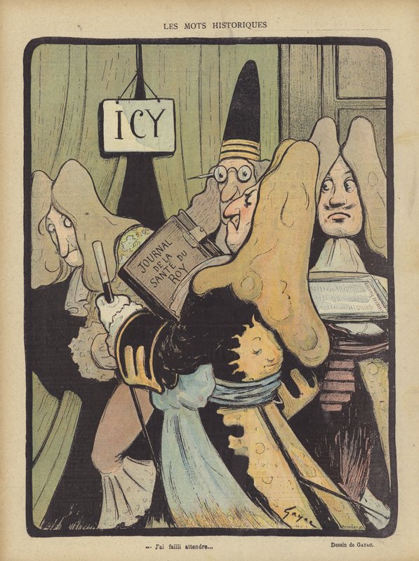 Illusztráció a Le Rire-hez (színes litó) alkotó: French School