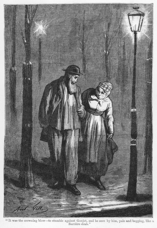Illusztráció az Assommoirhoz, egy valósághű regényhez, Emile Zola (metszet) alkotó: French School